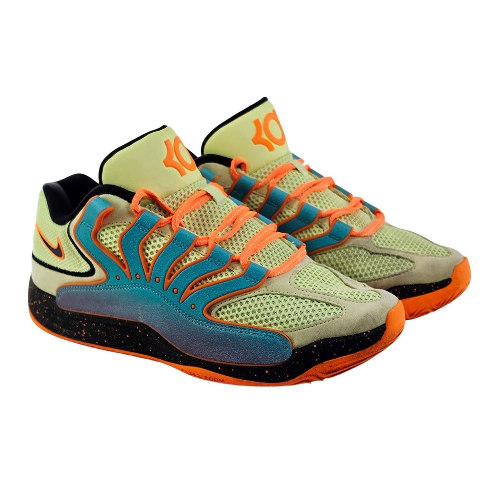 Nike KD 15 All-Star Barely Volt Orange Blue Basketball Shoes DV1193-300 Mens 9